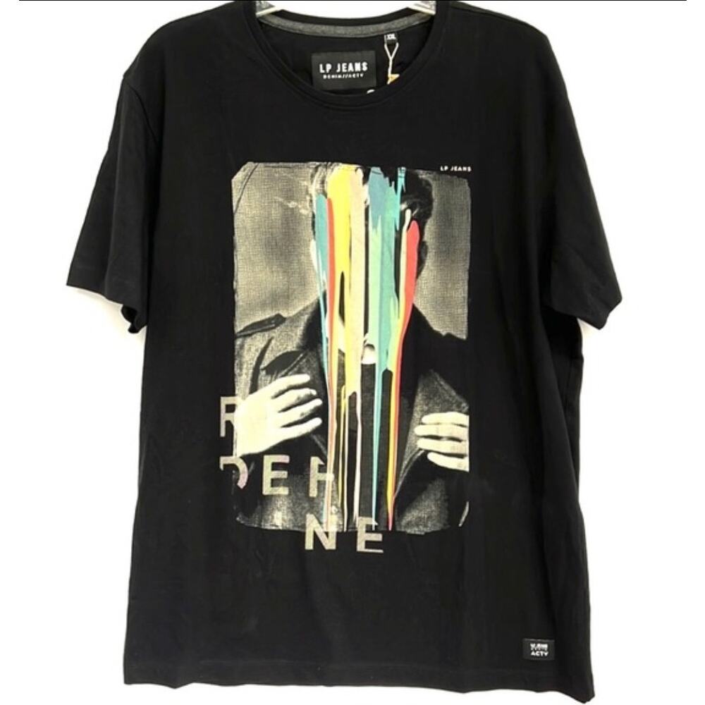 L P Jeans by Louis Philippe graphic men’s T shirt